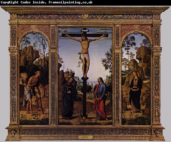 PERUGINO, Pietro The Galitzin Triptych af